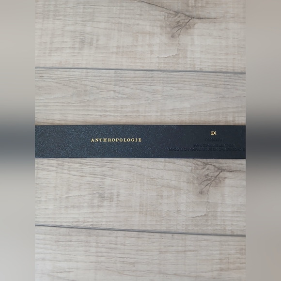 NWOT Anthropologie Charm Oval Buckle Belt. Size 2X - Picture 9 of 11